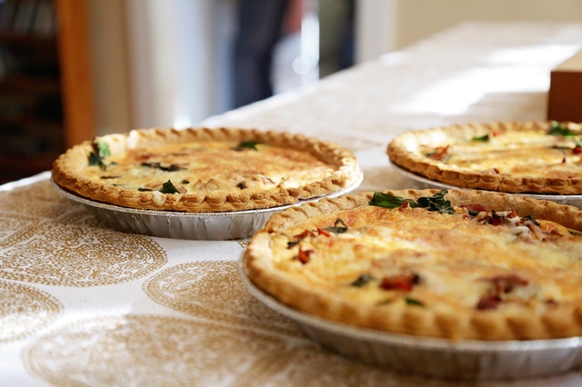 Quiche or what to do with leftovers